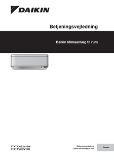 FTXTA-BW,FTXTA-BB_Operation manual_3PDA485919-13U_Danish download